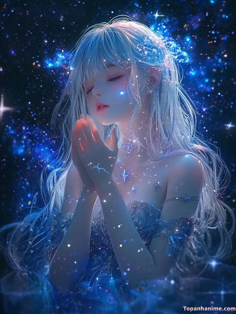 Mẫu ảnh anime công chúa lạnh lùng 3