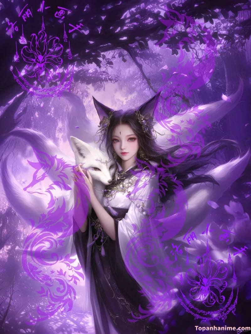 Mẫu ảnh hồ ly anime 31