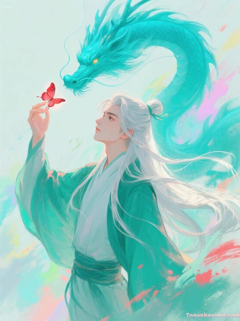 Mẫu ảnh rồng anime 4