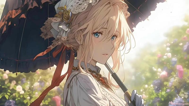 Mẫu ảnh Violet Evergarden 4