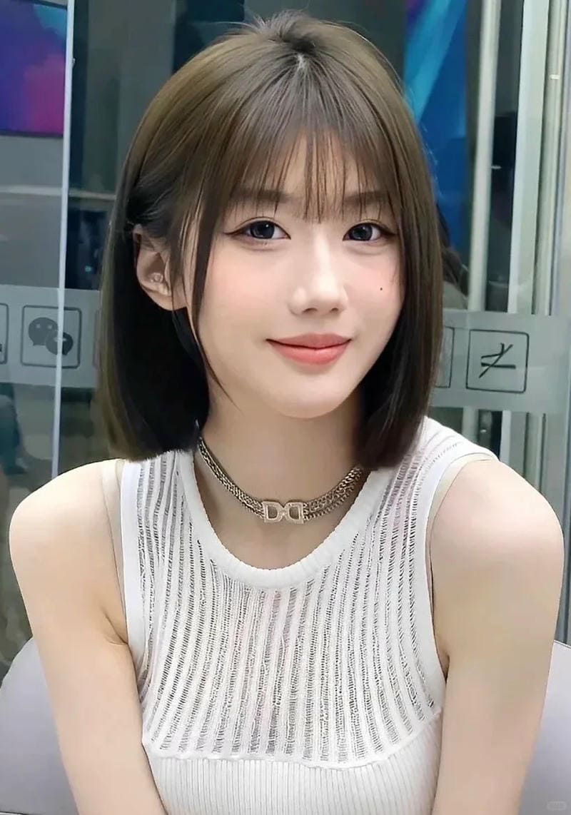 ảnh gái xinh tóc ngắn 16