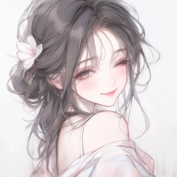 Ảnh gái anime thần thái ngọt ngào 16