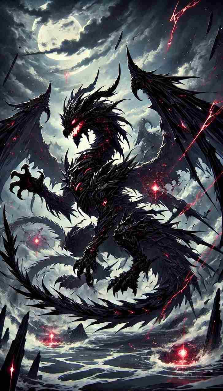 ảnh rồng đen ngầu 23