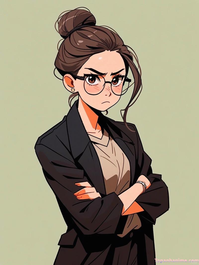 Mẫu ảnh cô giáo anime 5