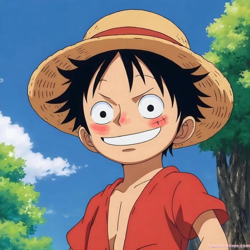 Mẫu ảnh Luffy 5