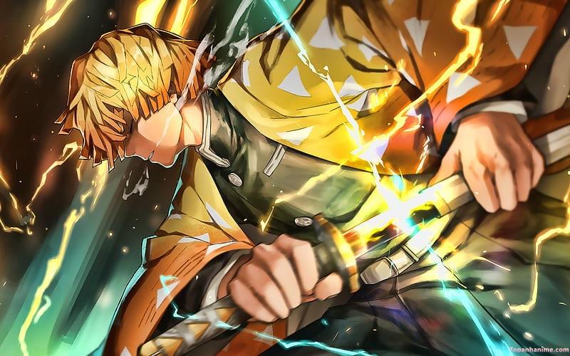 ảnh Zenitsu Agatsuma ngầu đẹp 33