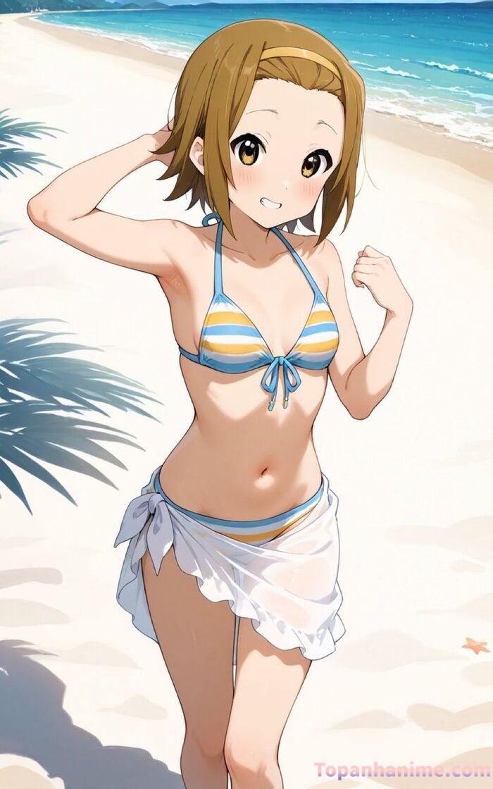 ảnh anime bikini tắm biển 25