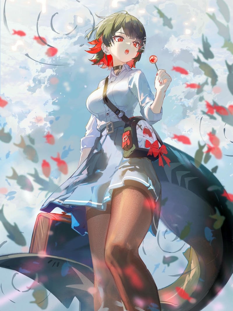 ảnh anime cá mập 28