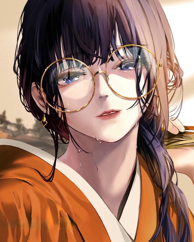 Ảnh anime đeo kính 3