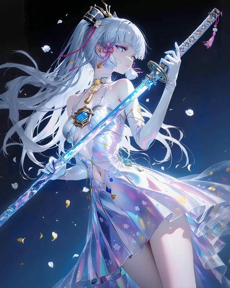 anime nữ cầm kiếm 32