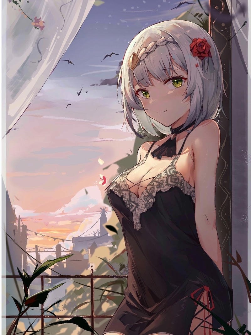 anime nữ tóc ngắn 32