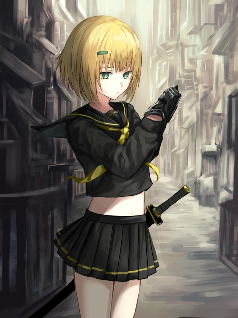 anime nữ tóc ngắn 6