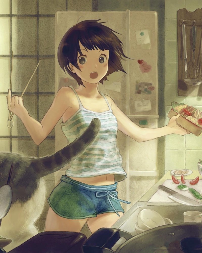 anime nữ tóc ngắn 20