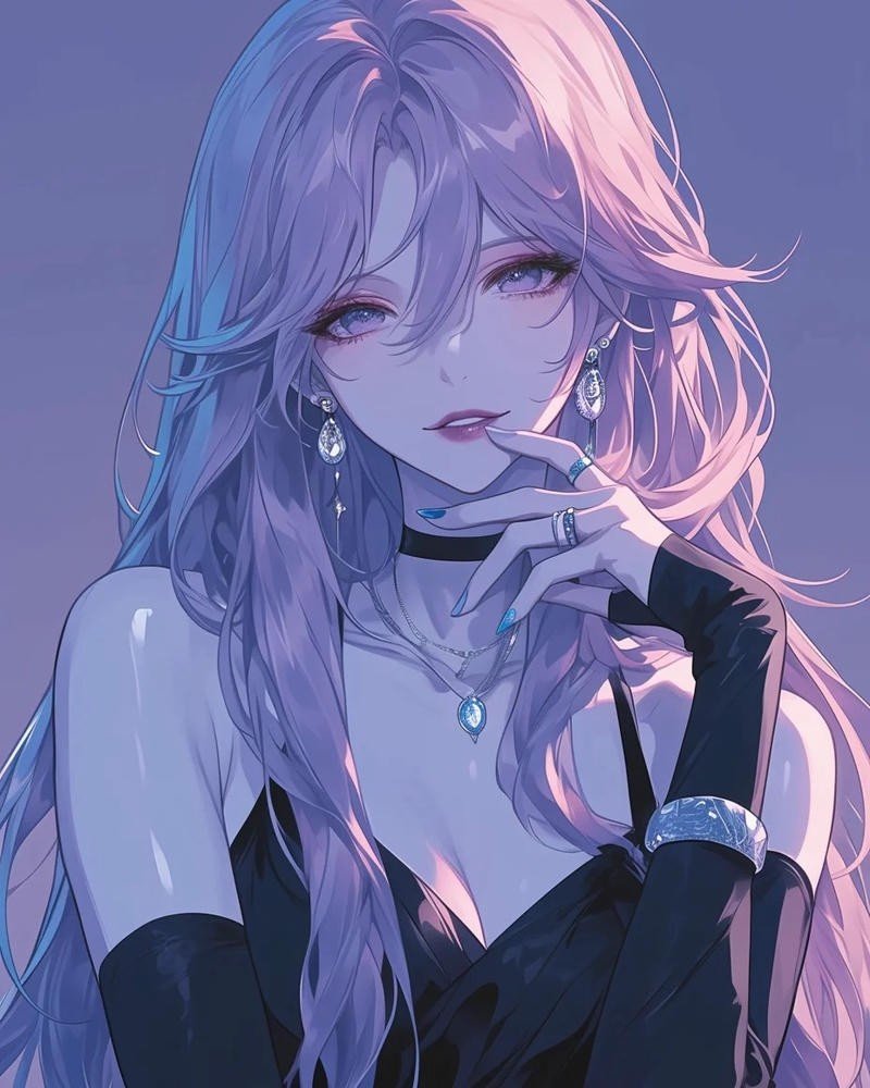 Hình Anime Girl Lạnh Lùng Cá Tính 21