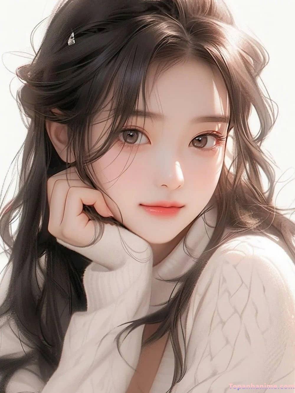 ảnh cô gái hoạt hình 2