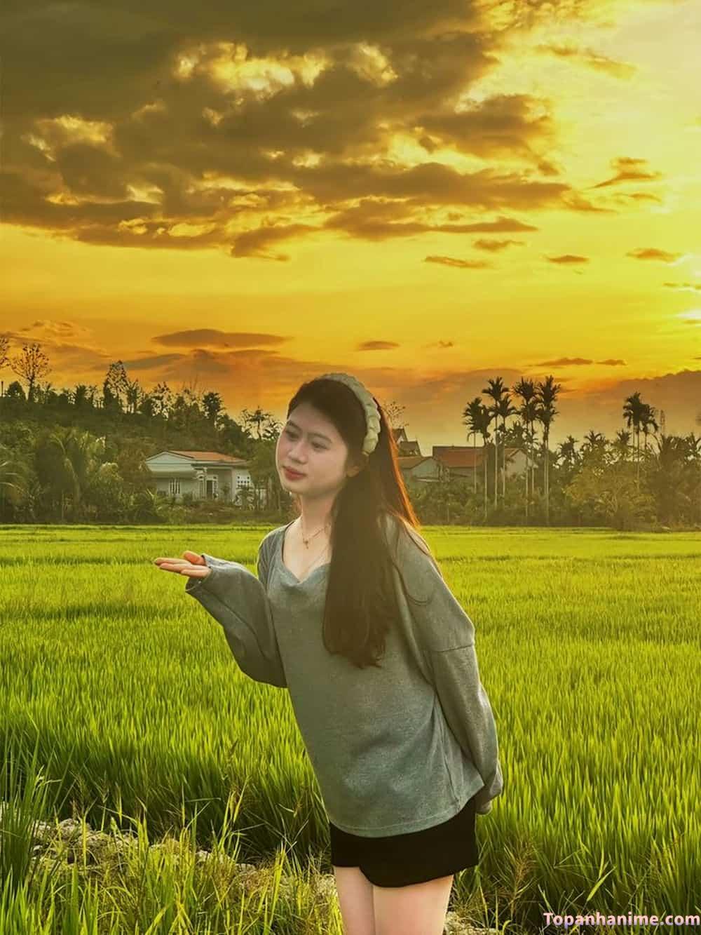ảnh gái quê 7