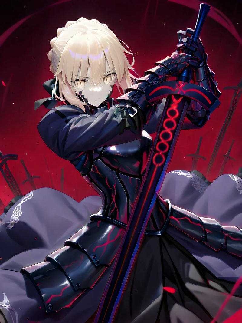 anime nữ cầm kiếm 17