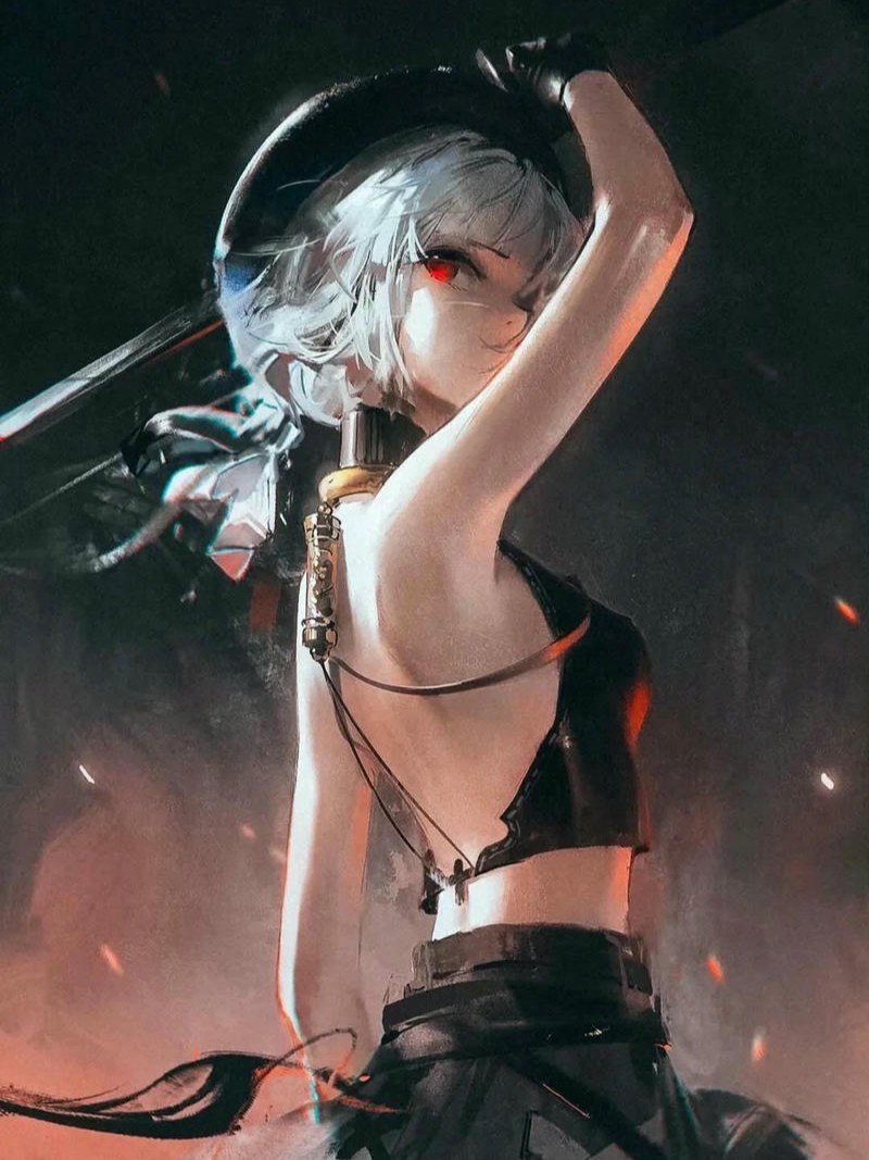 Hình Anime Girl Lạnh Lùng Cá Tính 13