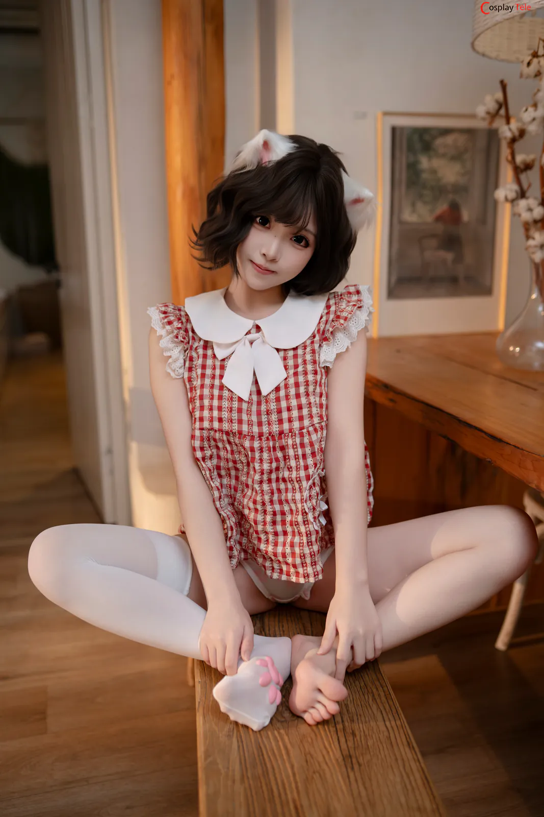 Bangni cosplay Wooden House 46