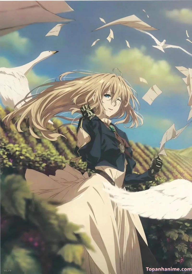 Mẫu ảnh Violet Evergarden 7