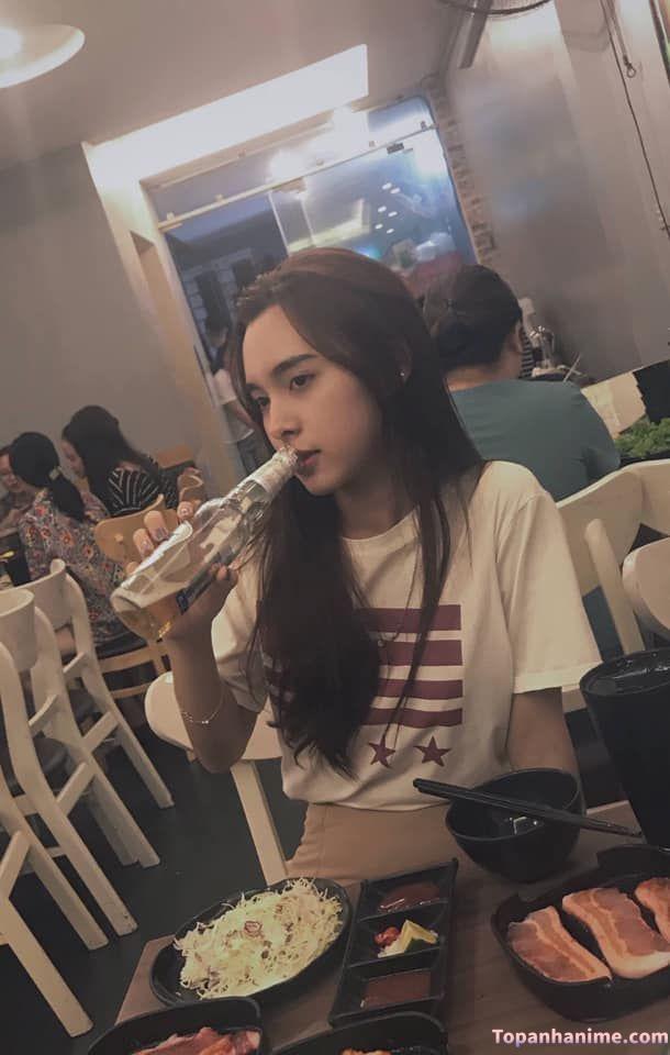 ảnh con gái uống bia 24