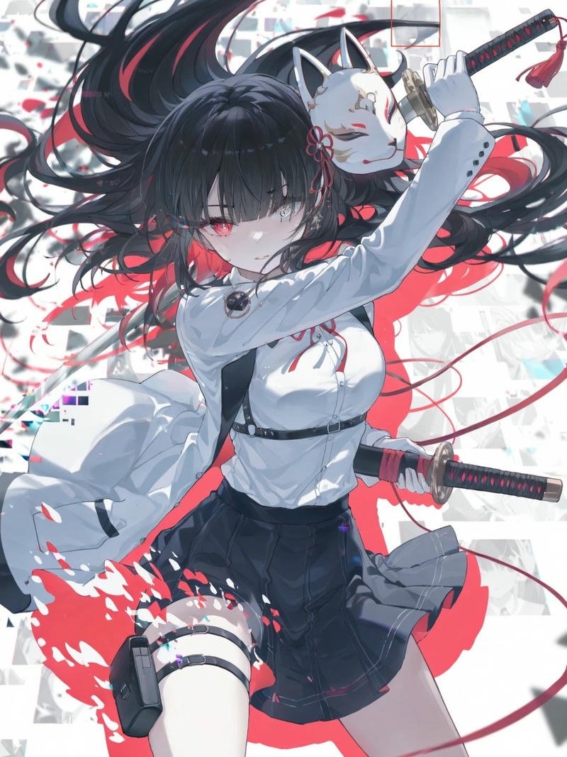 anime nữ cầm kiếm 16