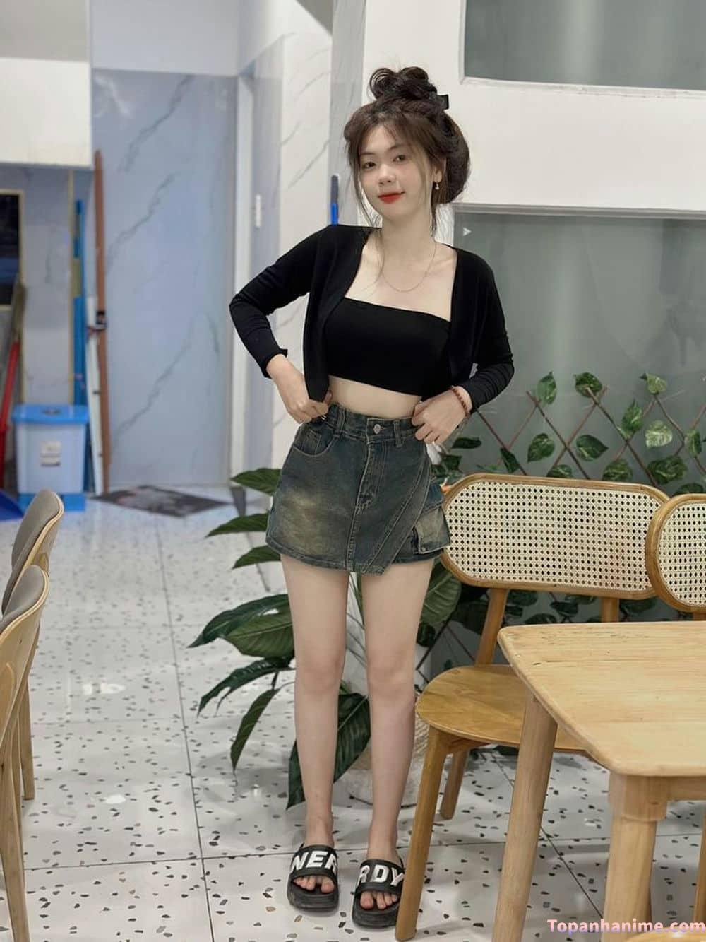 ảnh gái mặc quần ngắn 5