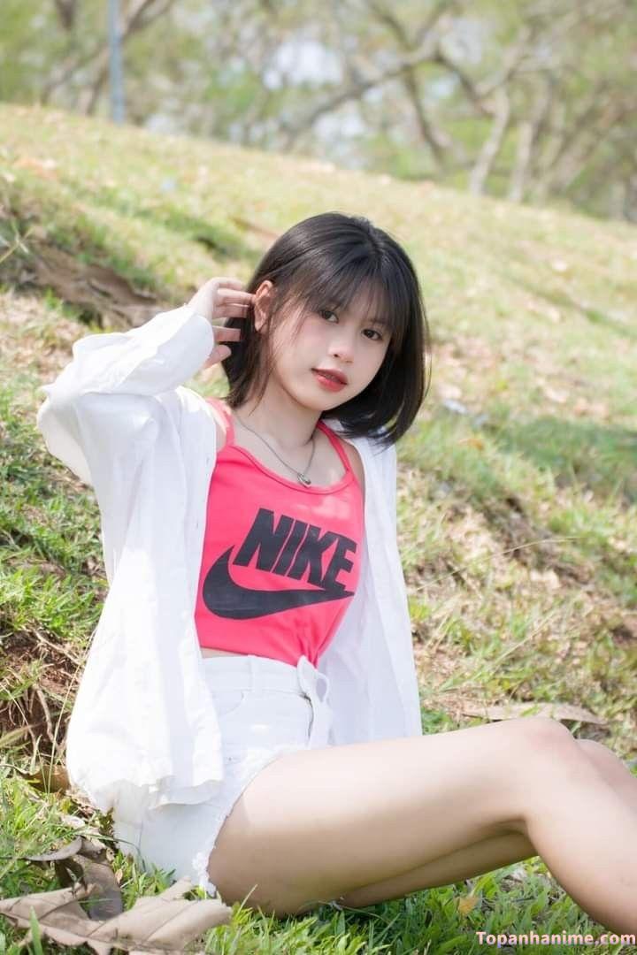 Ảnh gái xinh tóc ngang vai 2k3 38