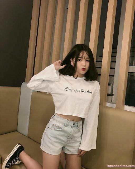 Ảnh gái xinh tóc ngang vai 2k3 15
