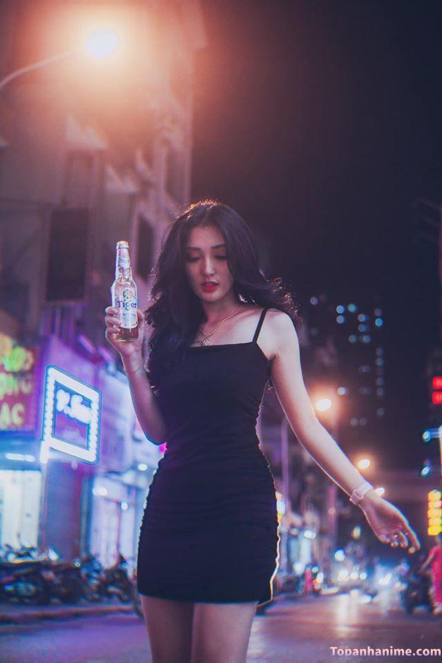 ảnh con gái uống bia 20