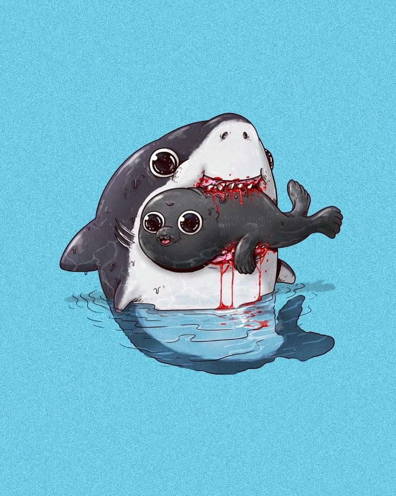 ảnh anime cá mập 20