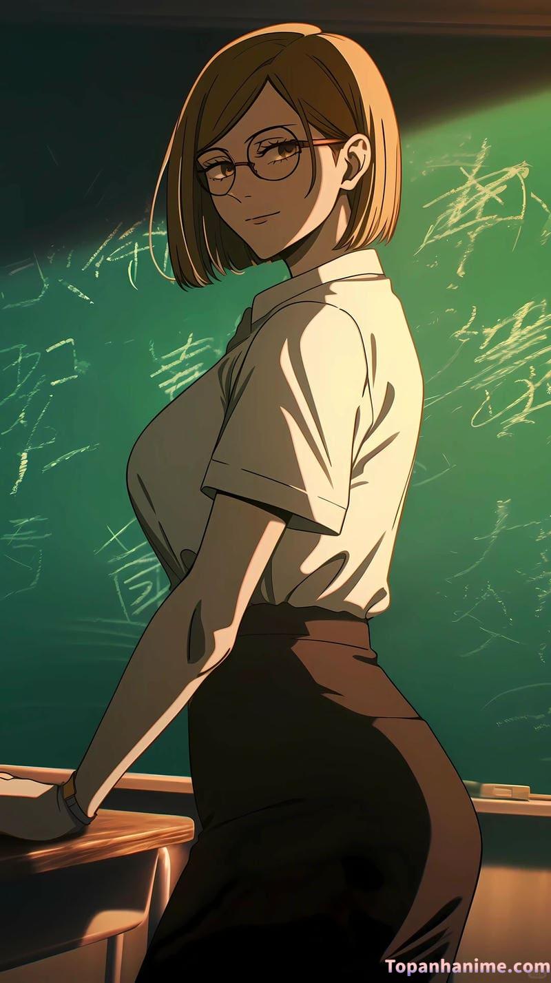 Mẫu ảnh cô giáo anime 17