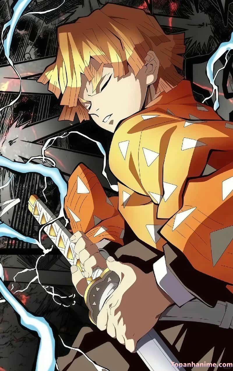 ảnh Zenitsu Agatsuma ngầu đẹp 25