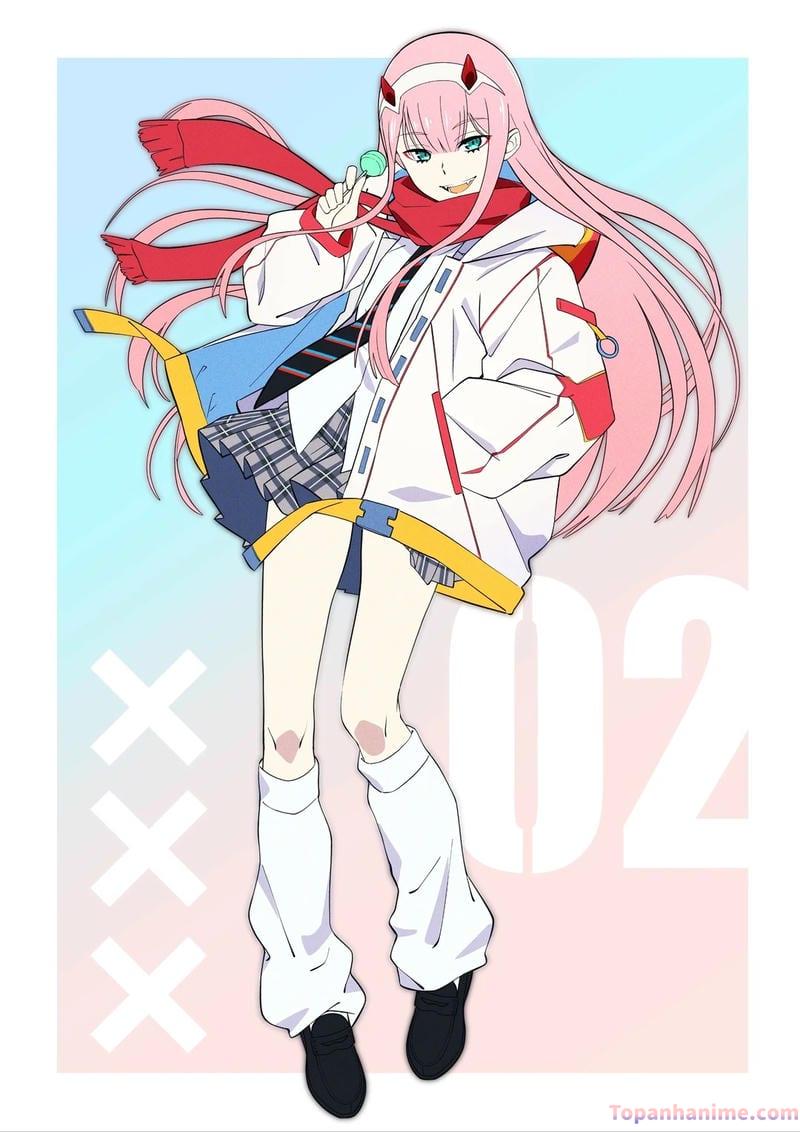 Mẫu ảnh Zero Two 13