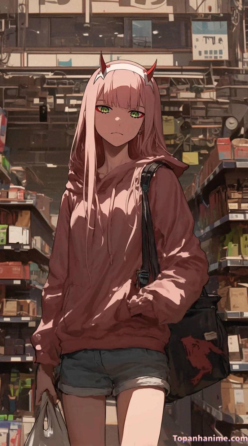 Mẫu ảnh Zero Two 14