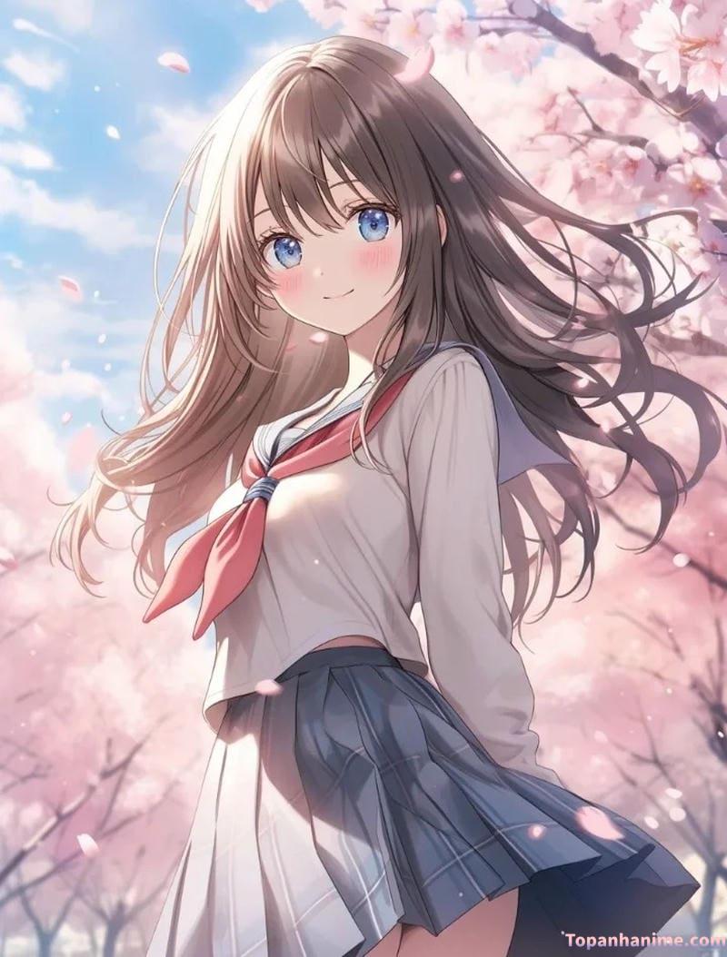 ảnh anime học sinh 16