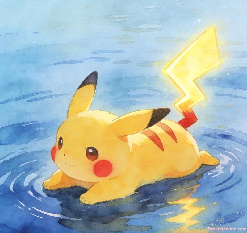 Mẫu ảnh Pikachu 16