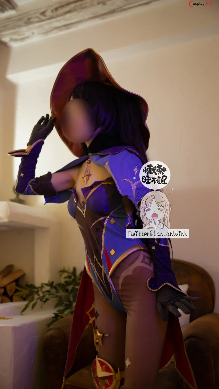 LanLanWink cosplay Mona 5