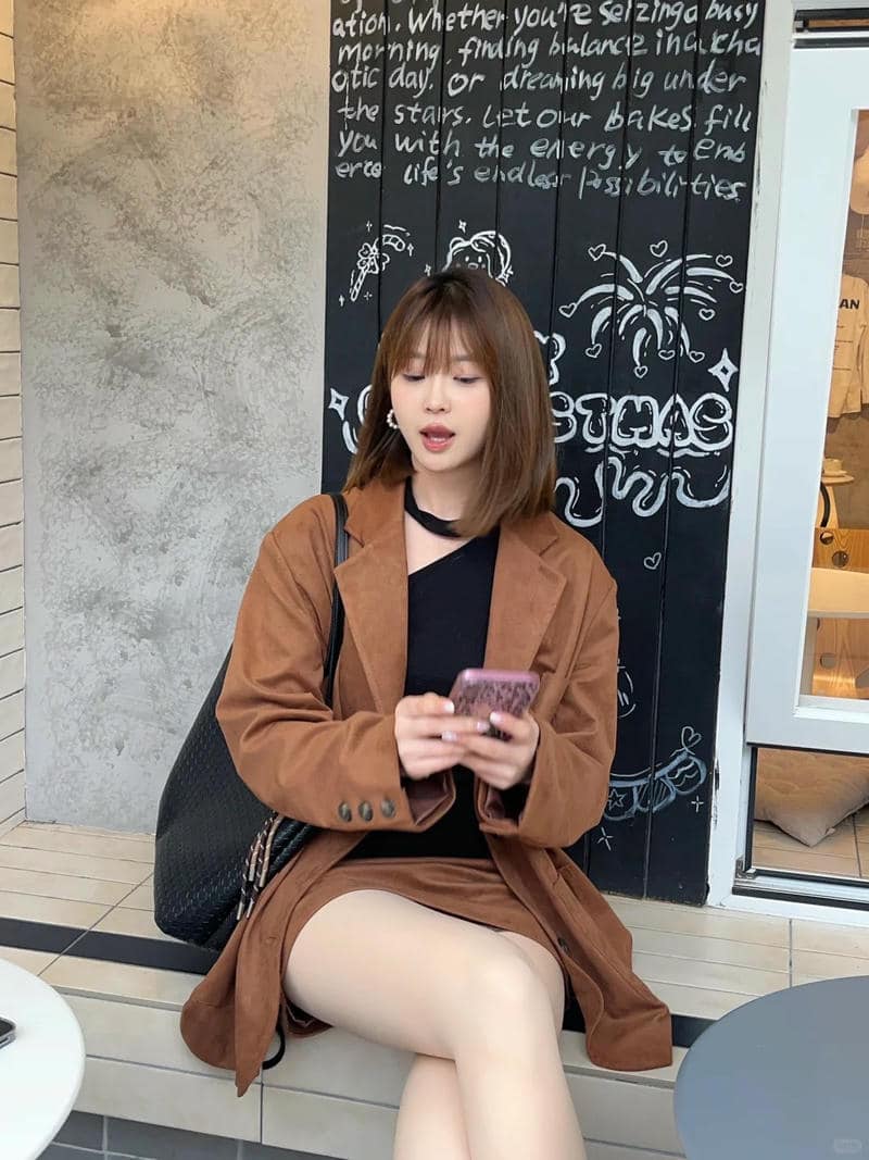 Ảnh gái xinh tóc ngang vai 2k3 65