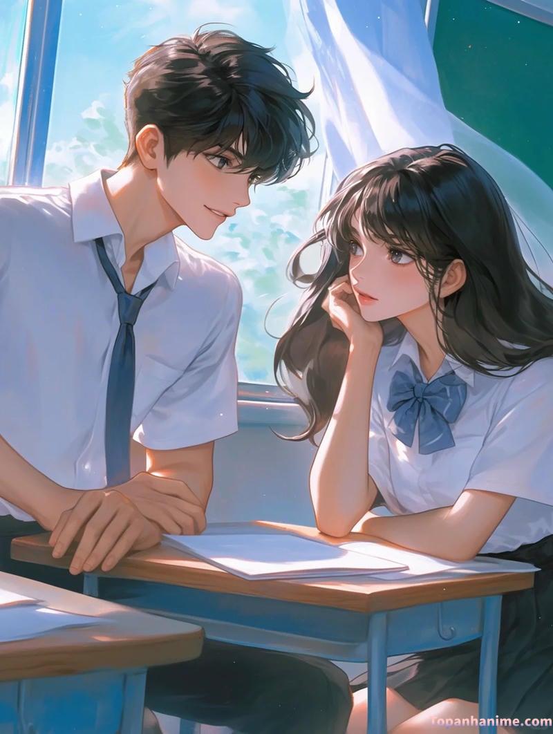 ảnh anime học sinh 24