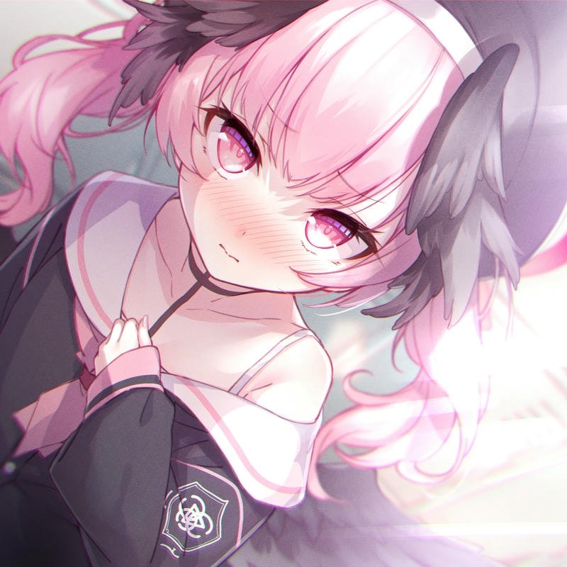 anime nữ tóc hồng 4