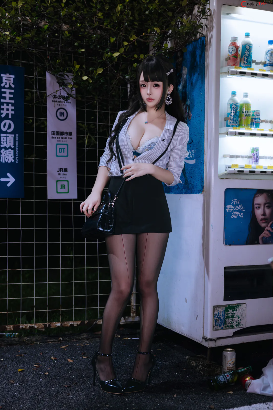Rinaijiao cosplay Office Lady 18