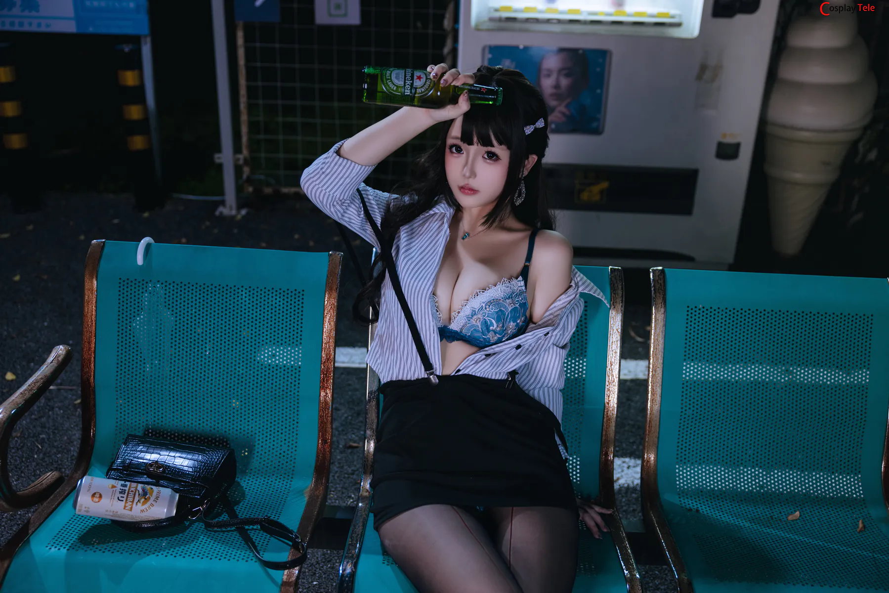 Rinaijiao cosplay Office Lady 40
