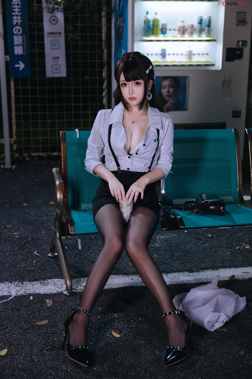 Rinaijiao cosplay Office Lady 7