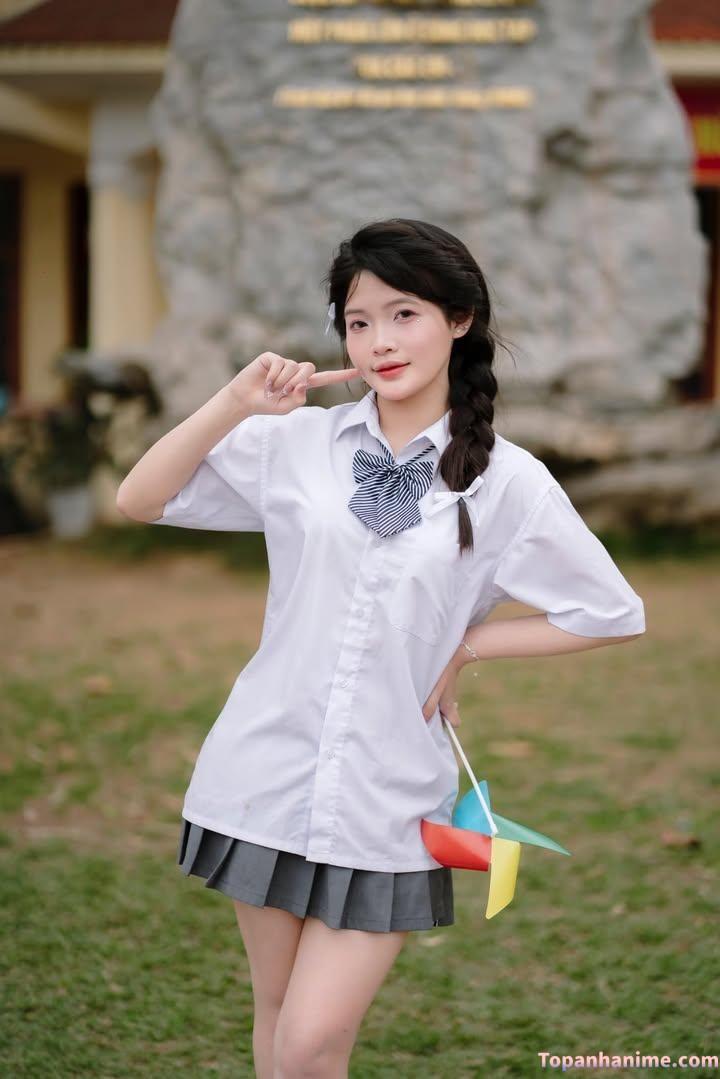 ảnh gái học sinh 12