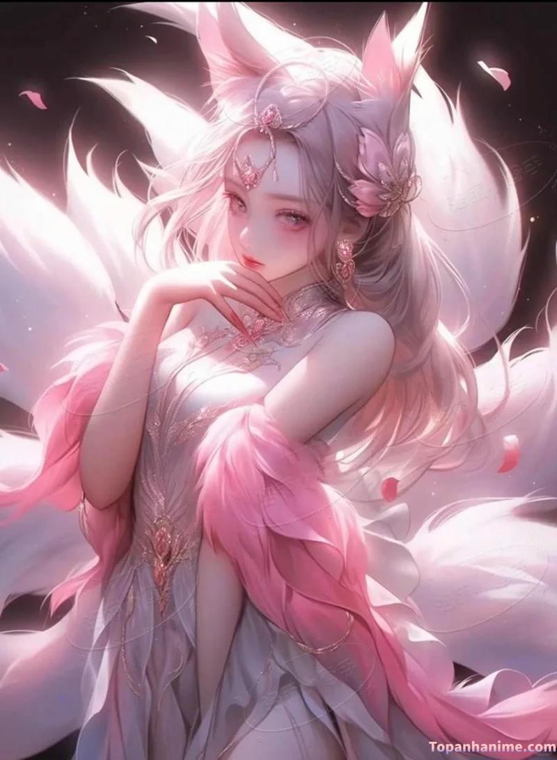 Mẫu ảnh hồ ly anime 19