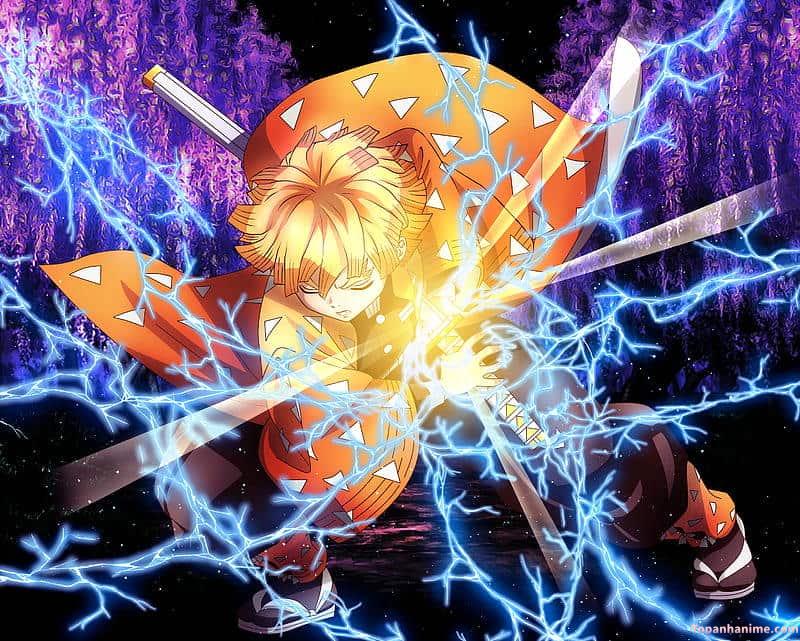 ảnh Zenitsu Agatsuma ngầu đẹp 7