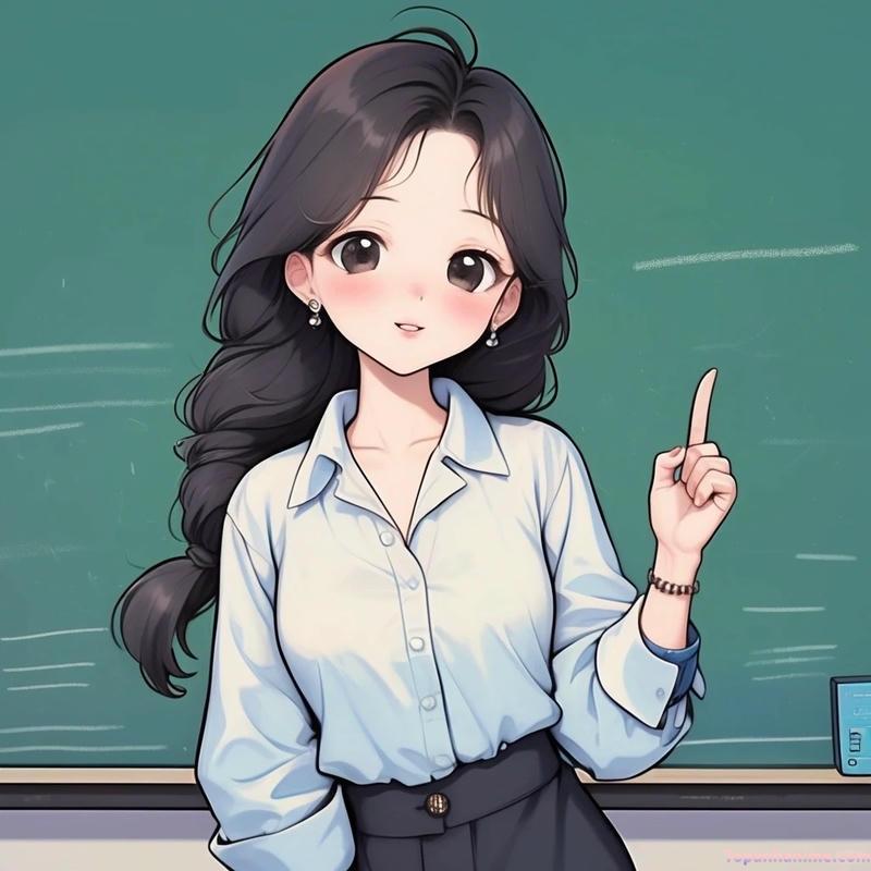 Mẫu ảnh cô giáo anime 34