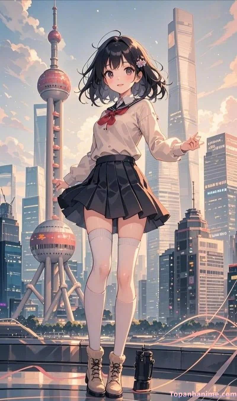 ảnh anime học sinh 32