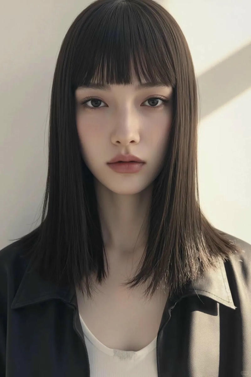Ảnh gái xinh tóc ngang vai 2k3 76